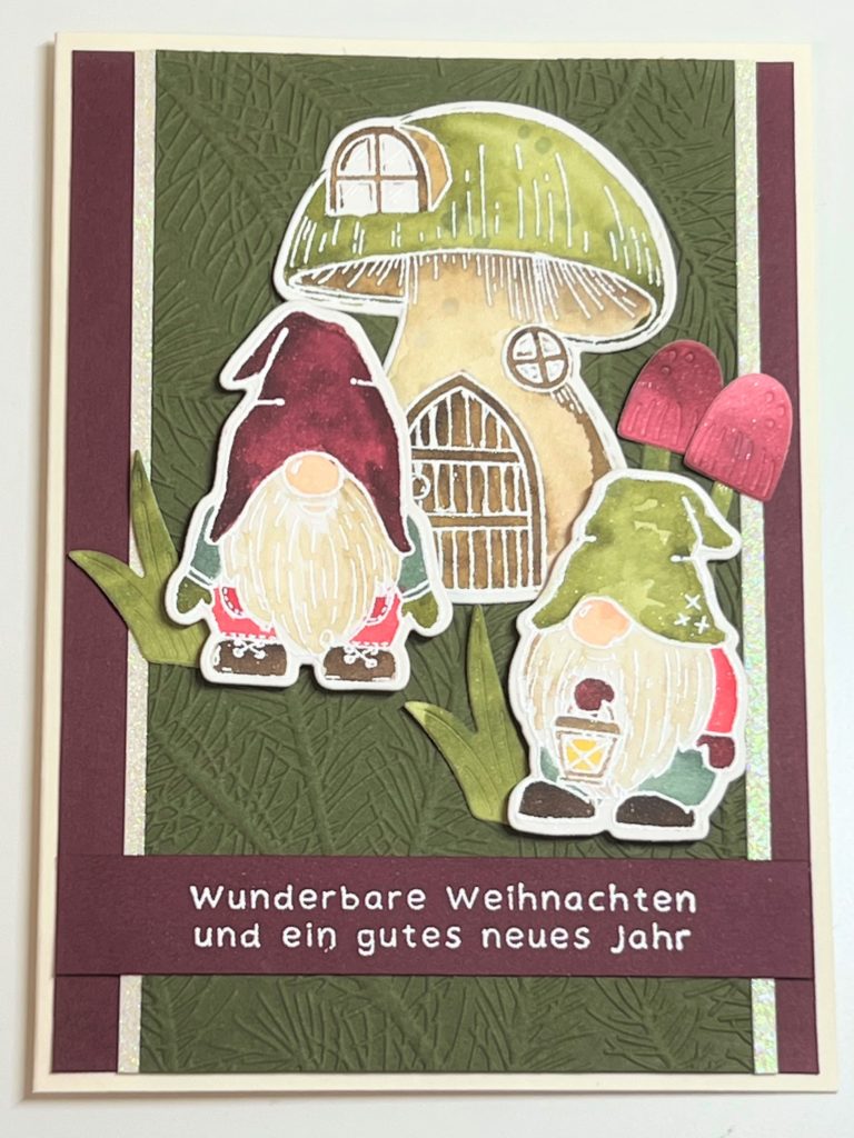 Wichtelige Weihnachtskarte